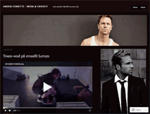 Tablet Screenshot of andersfernette.wordpress.com