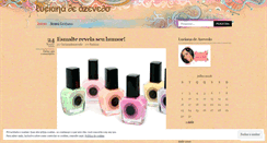 Desktop Screenshot of lucianadeazevedo.wordpress.com