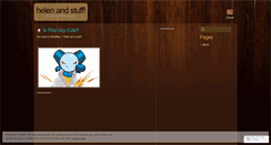 Desktop Screenshot of helenandstuff.wordpress.com