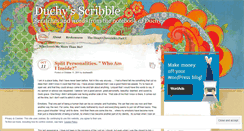 Desktop Screenshot of duchess85.wordpress.com