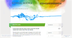 Desktop Screenshot of guadianascience.wordpress.com