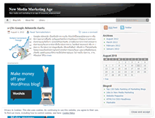 Tablet Screenshot of newmmage.wordpress.com