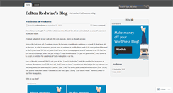 Desktop Screenshot of coltonredwine.wordpress.com