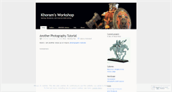 Desktop Screenshot of khoram.wordpress.com