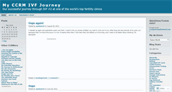 Desktop Screenshot of ccrmjourney.wordpress.com