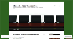 Desktop Screenshot of idahoschoolboardsassociation.wordpress.com