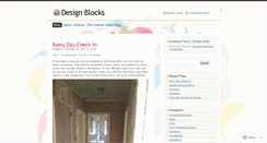 Desktop Screenshot of designblocks.wordpress.com