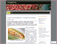 Tablet Screenshot of amediatecos.wordpress.com