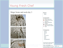 Tablet Screenshot of littlechef.wordpress.com