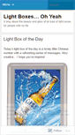 Mobile Screenshot of lightboxes4u.wordpress.com