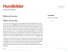 Tablet Screenshot of hundbilder.wordpress.com