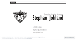 Desktop Screenshot of johland.wordpress.com