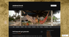 Desktop Screenshot of andenschreck.wordpress.com