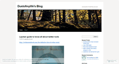 Desktop Screenshot of dustofmylife.wordpress.com