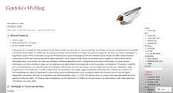 Desktop Screenshot of centolo.wordpress.com
