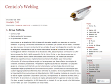 Tablet Screenshot of centolo.wordpress.com