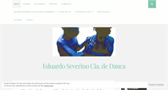 Desktop Screenshot of eduardoseverinociadedanca.wordpress.com