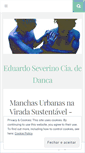 Mobile Screenshot of eduardoseverinociadedanca.wordpress.com