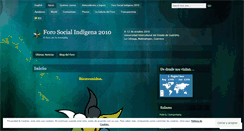 Desktop Screenshot of forosocialindigena2010.wordpress.com