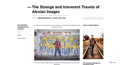 Desktop Screenshot of alexianimages.wordpress.com