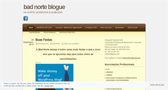 Desktop Screenshot of nortebad.wordpress.com