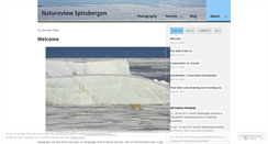 Desktop Screenshot of natureviewspitsbergen.wordpress.com