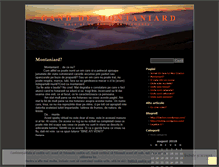 Tablet Screenshot of montaniards.wordpress.com