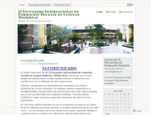 Tablet Screenshot of iiencuentrointernacional.wordpress.com