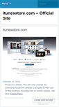 Mobile Screenshot of itunesstorecom.wordpress.com