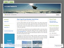 Tablet Screenshot of 6continents.wordpress.com