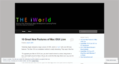 Desktop Screenshot of iworldzz.wordpress.com