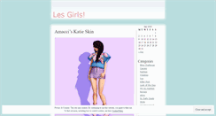 Desktop Screenshot of lesgirls.wordpress.com