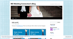 Desktop Screenshot of mowedding.wordpress.com