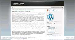 Desktop Screenshot of gaasedal.wordpress.com