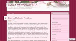 Desktop Screenshot of dailymomprayers.wordpress.com