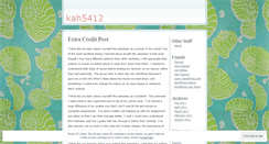 Desktop Screenshot of kah5412.wordpress.com
