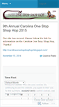 Mobile Screenshot of onestopshophop.wordpress.com