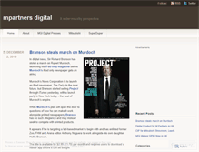 Tablet Screenshot of mpartnersdigital.wordpress.com