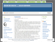 Tablet Screenshot of dicasdegolfe.wordpress.com