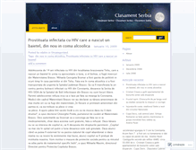 Tablet Screenshot of clasamentserbia.wordpress.com