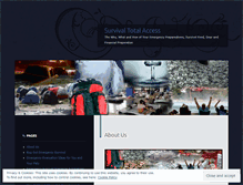 Tablet Screenshot of jansurvivalgear.wordpress.com