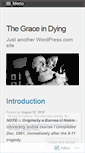 Mobile Screenshot of graceindying.wordpress.com