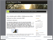 Tablet Screenshot of jonpej67z.wordpress.com