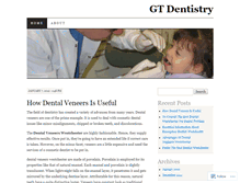 Tablet Screenshot of dentalveneerswestchester.wordpress.com