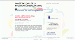 Desktop Screenshot of metodologiauamericas.wordpress.com