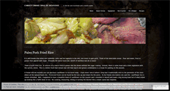 Desktop Screenshot of divaofdelicious.wordpress.com
