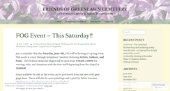 Desktop Screenshot of friendsofgreenlawn.wordpress.com