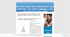Desktop Screenshot of laraduttahot.wordpress.com