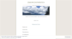 Desktop Screenshot of jimowensjr.wordpress.com