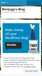 Mobile Screenshot of morijogja.wordpress.com